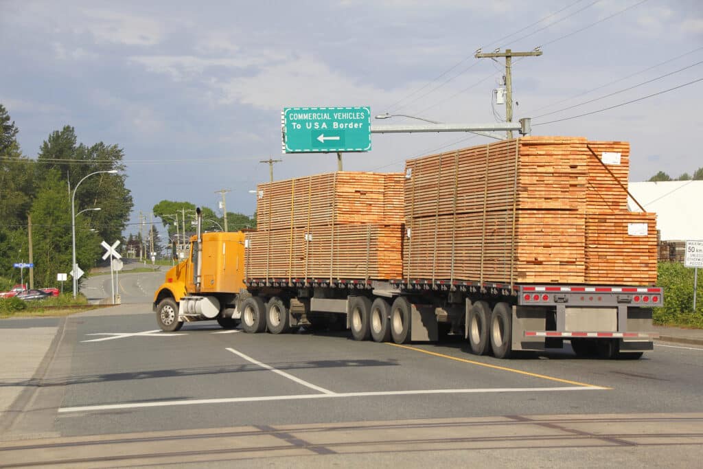 cross-border flatbed freight company